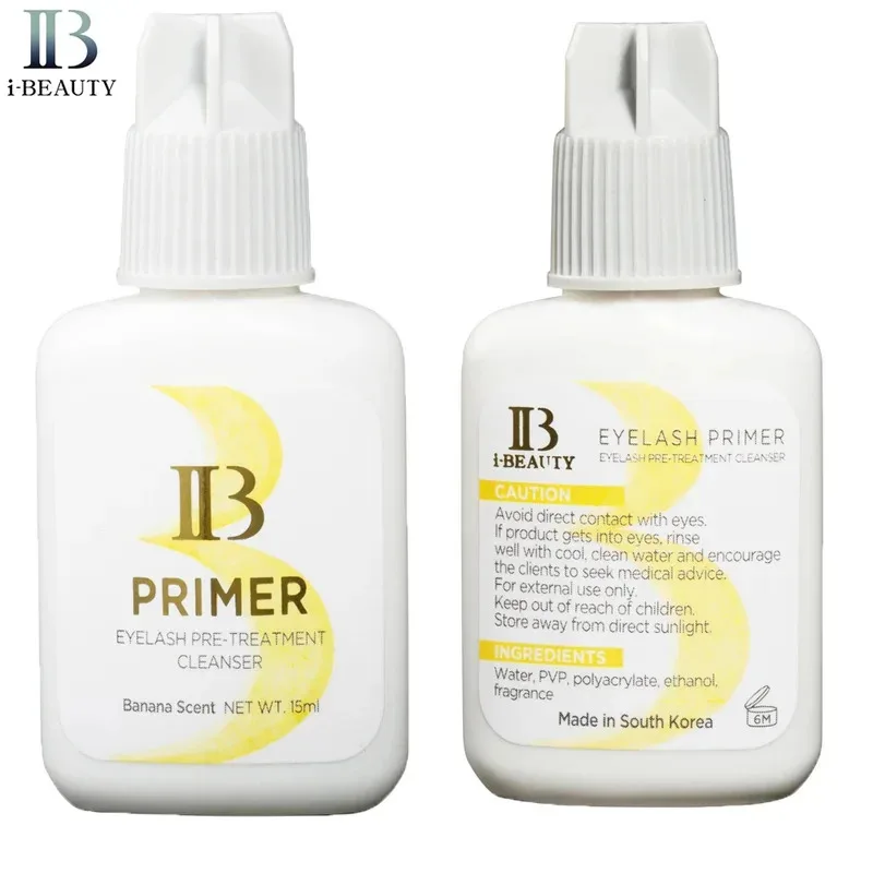 IB Primer Premium removedor de pegamento sin GBL extensión de pestañas I Beauty Super Bonder pegamento 15ml adhesivo para pestañas postizas