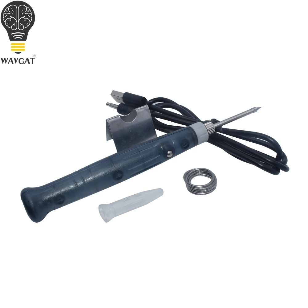 5V 8W USB Powered Electric Soldering Iron Solder Pen Welding Gun Hand Tools Kit Fast Heating Outdoor welding tools DIY module
