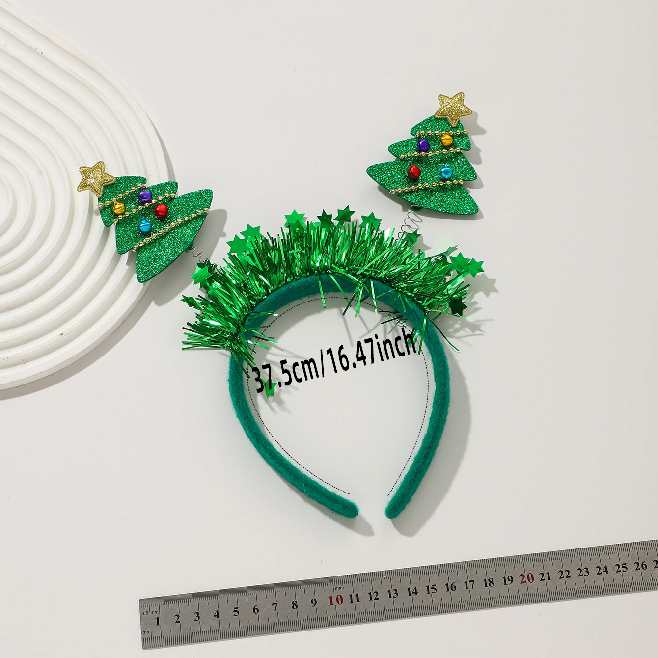 1/3 PCS Weihnachten Stirnband Santa Claus Elf Weihnachtsbaum Stern Kopfbedeckung Dekorationen für Mädchen Frauen Frohe Weihnachten Neujahr Geschenke – Detail 7