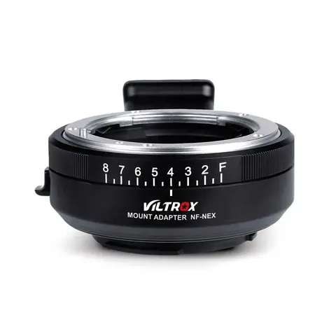 VILTROX NF-NEX Mount Adapter Ring for Nikon F and G Lens to Sony E Mount Camera Full Frame Compatible A7RIII A7III A7II