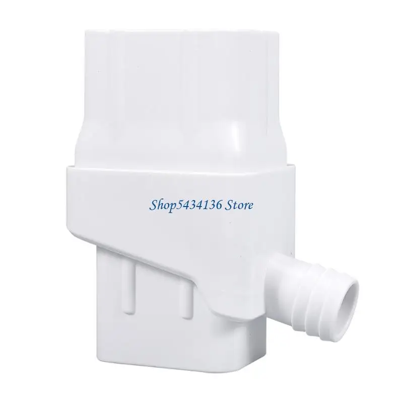 H7ED Efficient Lawn Irrigation Solution Double Outlet Rainwater Collector Heavy Type PVC Splitter For Downspout Use