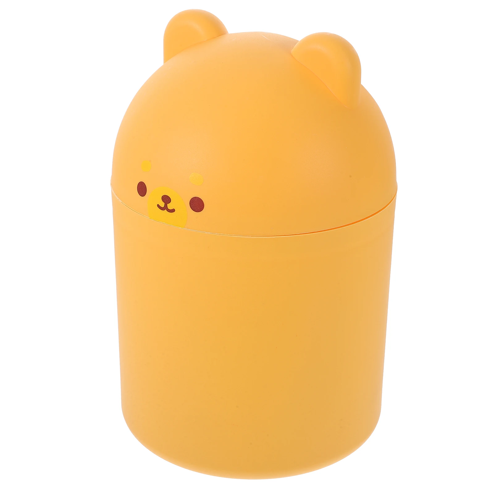 

Desktop Trash Can Office Bin Cute Wear resistant Garbage Bucket Daily Use Study Multi function Household Accessories Convenient