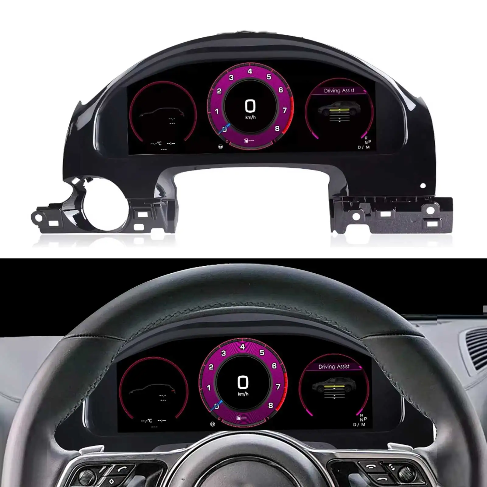 

Digital Instrument Cluster For Porsche Cayenne 2011-2017 Speedometer 12.3”HD screen/1920*720/2S Fast Boot/Plug&Play