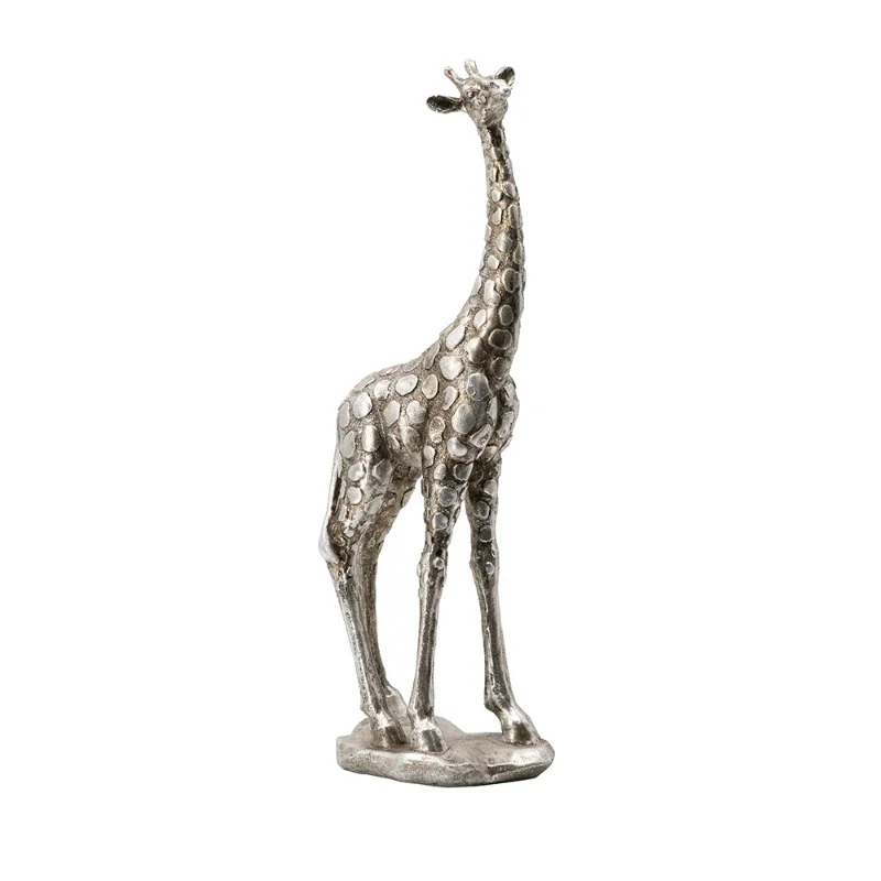 ##Vintage Nostalgic Resin Deer Model Ornament 3D Distinctive Tabletop Decoration Soft Fashion Accessory