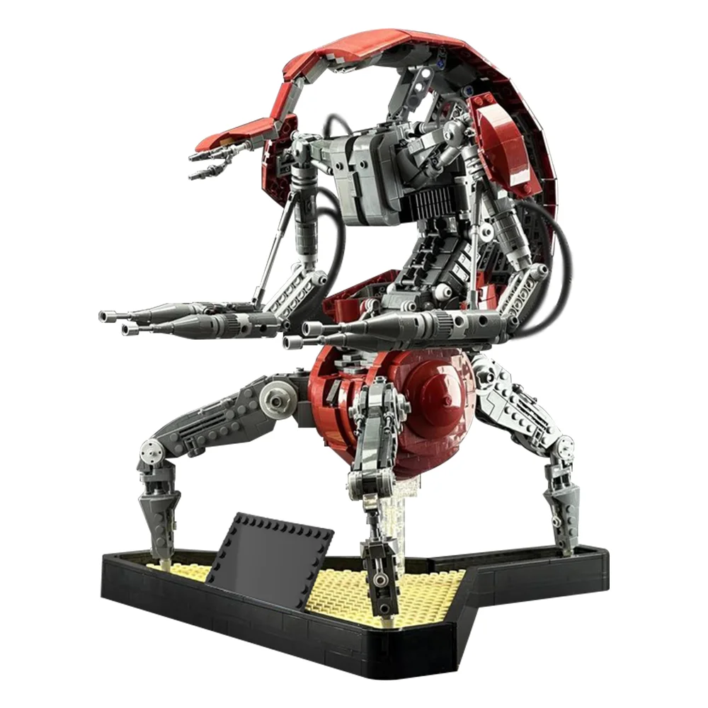 

MOC-220526 Разрушитель космической войны, строительные блоки для дроида, Moled, научная фантастика, фильмы, разрушитель, кирпичи для дроида, сборные игрушки, подарок для детей