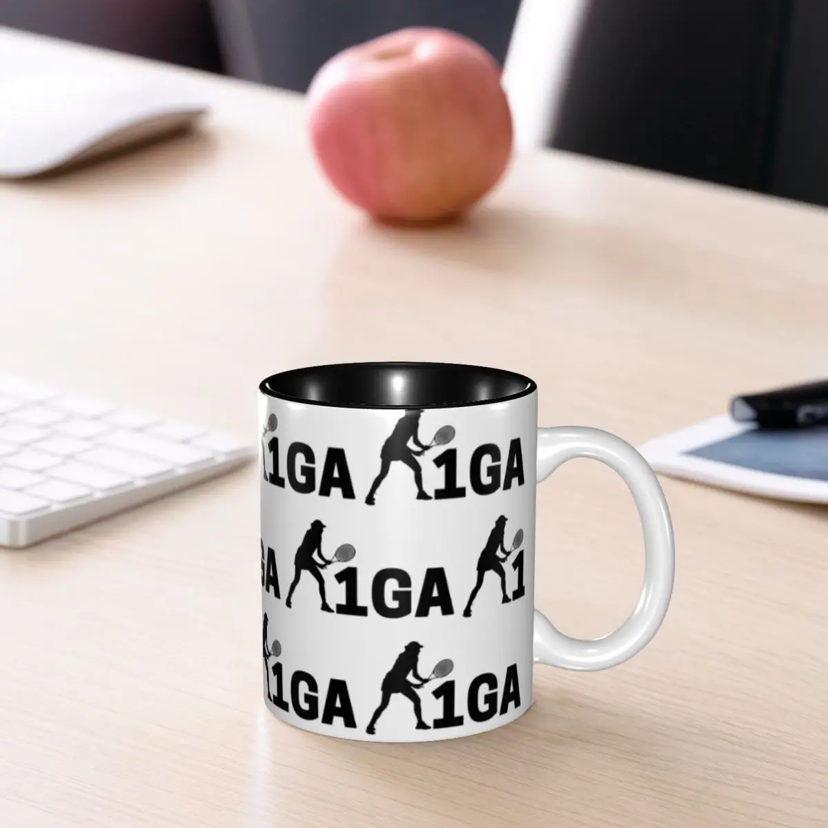 

Iga Swiatek 1GA Iga Swiatek Team Mug Funny Ceramic Coffee Cups Tea Mugs Milk Cup Drinkware Gift for Friends