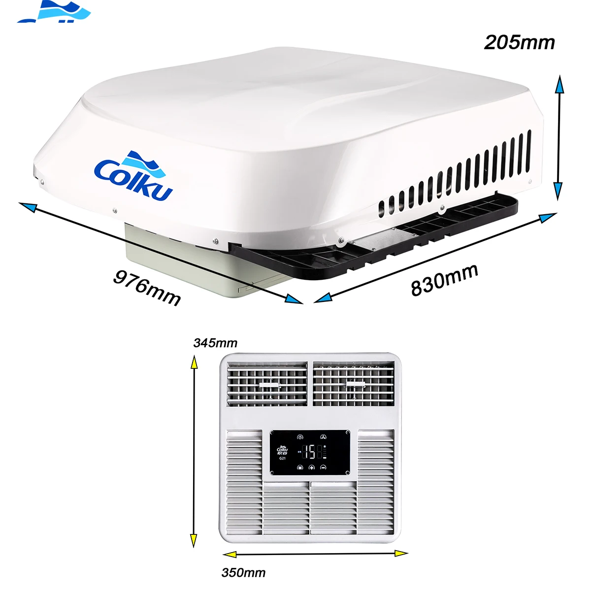 

2022 Best Selling 12v 24v Electricity Power Air Conditioner for Truck