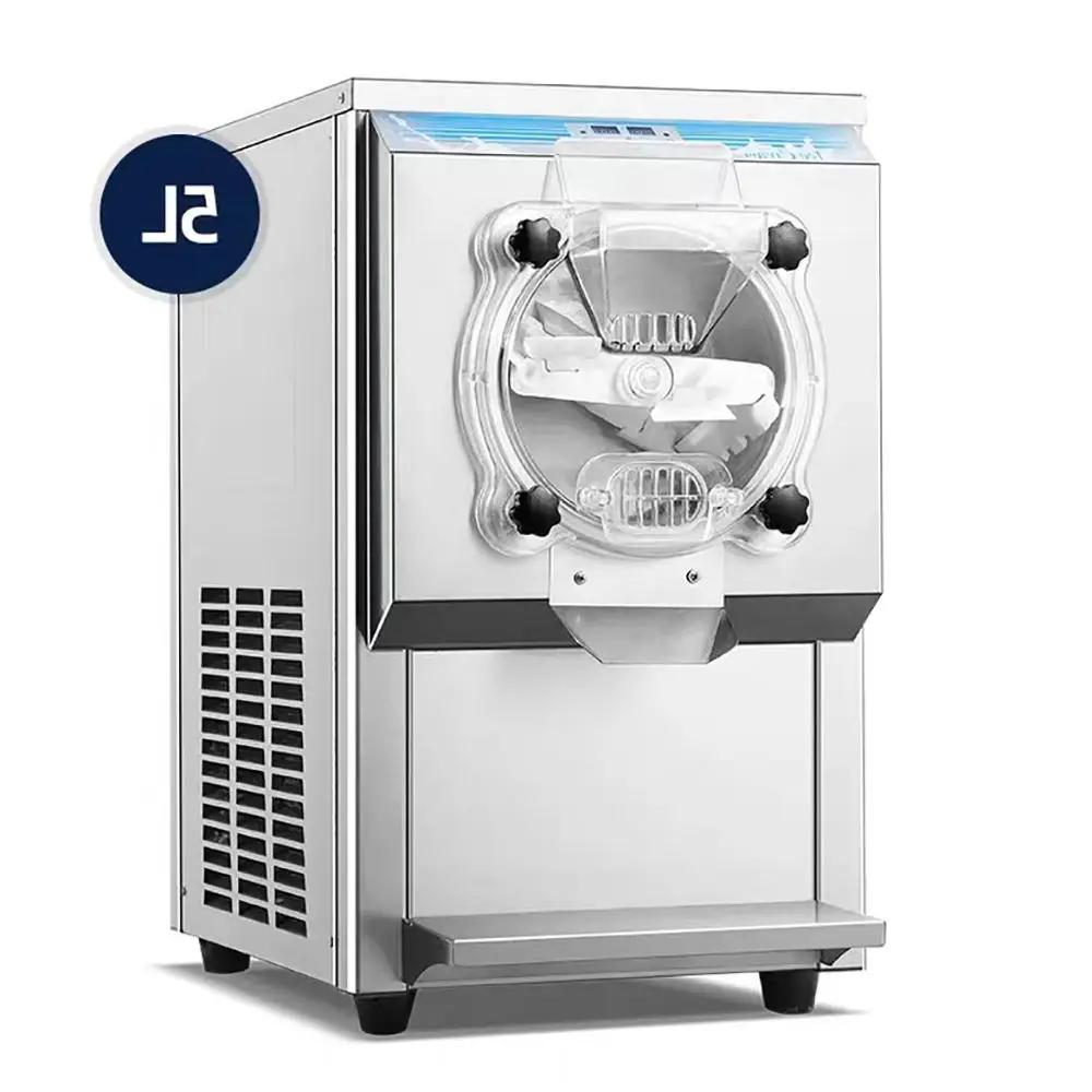 Business Stainess Steel Hard Ice Cream Making Machines Ice Cream Machine Maker For Business Restaurant Food Shop 1600w