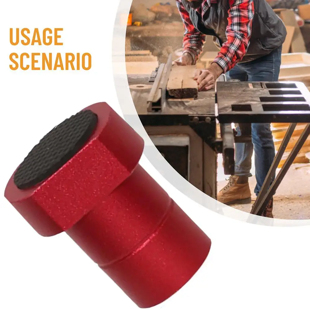 For 19mm/20mm Dog Hole Bench Dog Clamp Aluminum Alloy Bench Dogs Woodworking Workbench Practical Routing Sanding