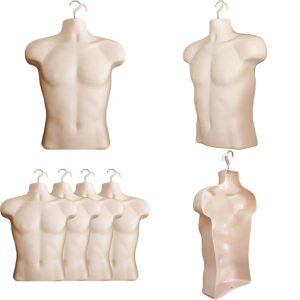 

Мужской манекен для одежды размеров S-M, с полой спиной, крючками для подвешивания, для демонстрации футболок, для использования на прилавке