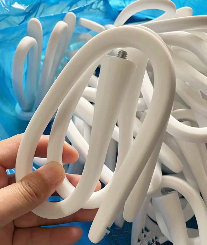 1/4 In Thread Gooseneck Holder Silicone Selfie Snake Creative Bracket Crib Support Monitor Bracket Baby Monitor Bracket