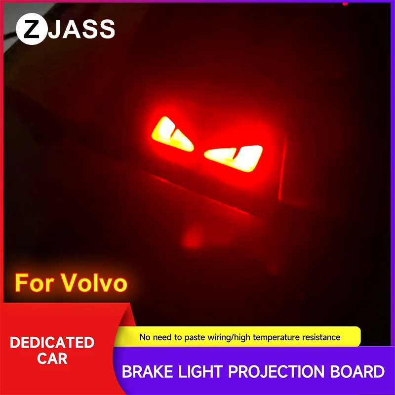 

Customizable Car Brake Tail Light Sticker Personality Demon Eyes For Volvo Auto Warning Light Sticker