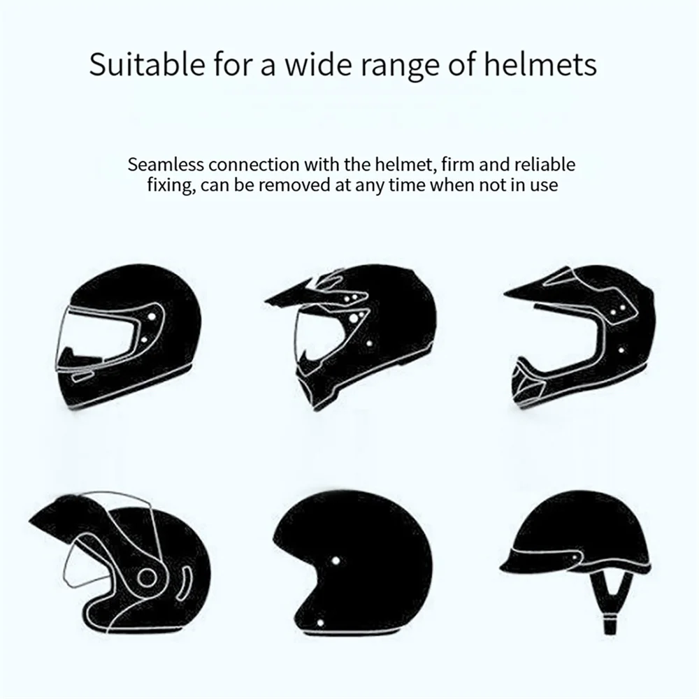 Helm Motor, Headset Bluetooth nirkabel Anti gangguan, helm sepeda Motor, Headphone berkendara, nirkabel, Headset helm Handsfree