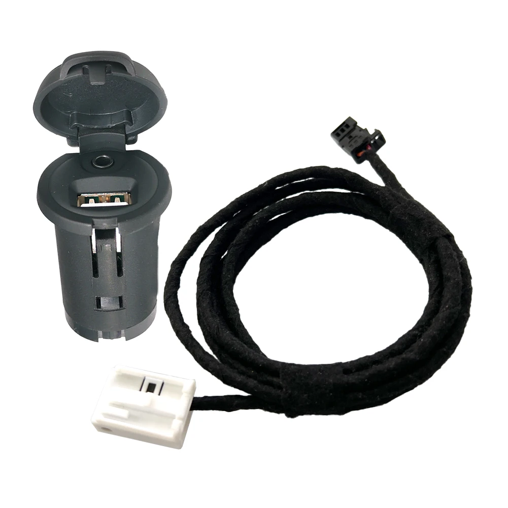 Car Radio AUX Audio USB Cable Socket Plug Fit For Peugeot 206 207 307 407 308 408 508 3008 4008 5008 install RD9 RD43 RD45 Radio