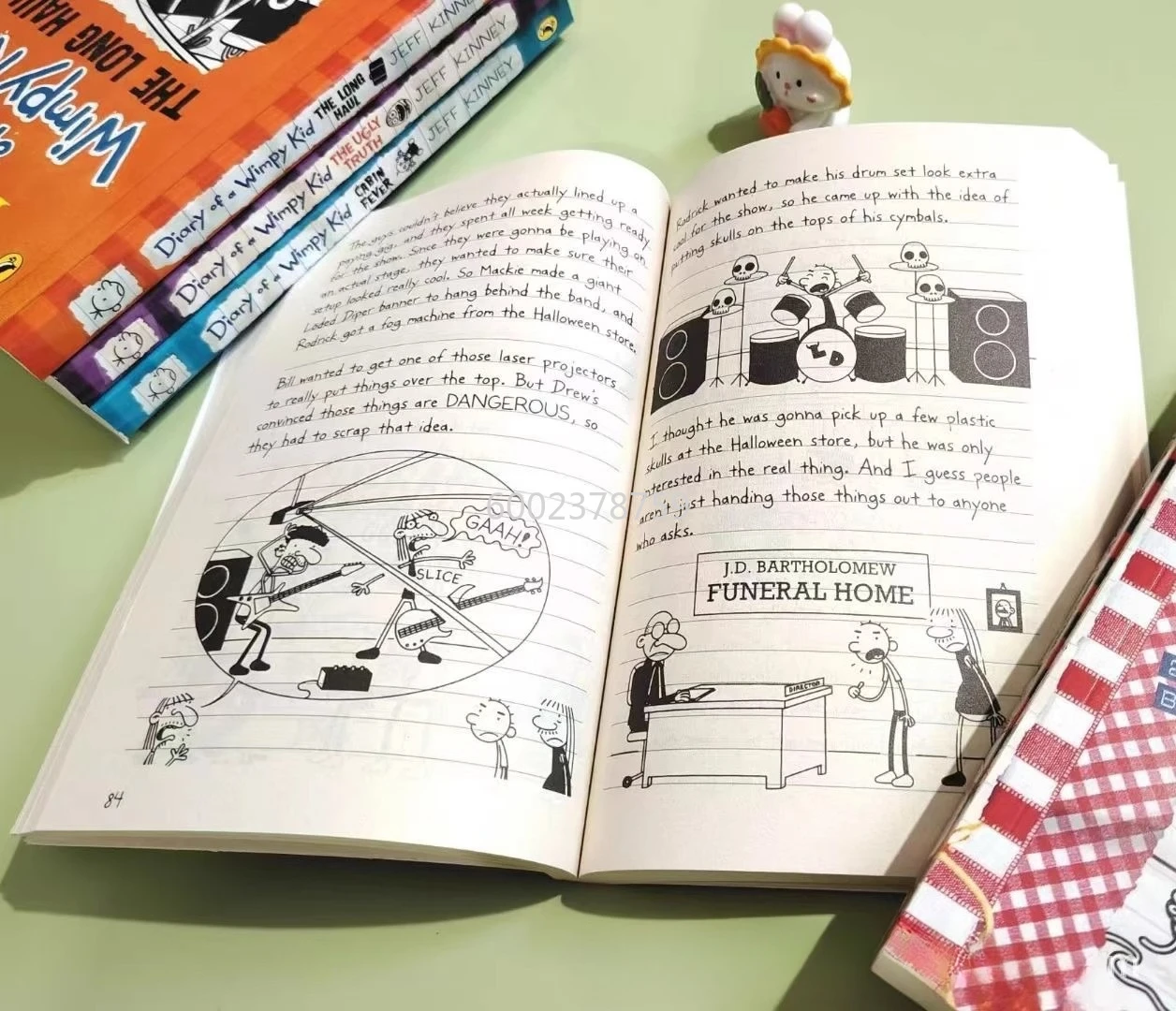 High-quality English Version Wimpy Kid 24 Volumes Diary of A Wimpy Kid Books Children's Extracurricular Reading Materials
