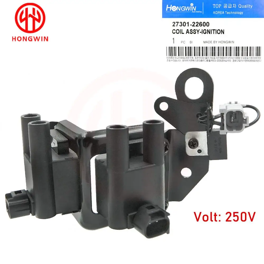 Ignition Coil 27301-22600,2730122600 For Hyundai Maxima 1.3 Yueda Yatite 1.4 2000 2001 2002