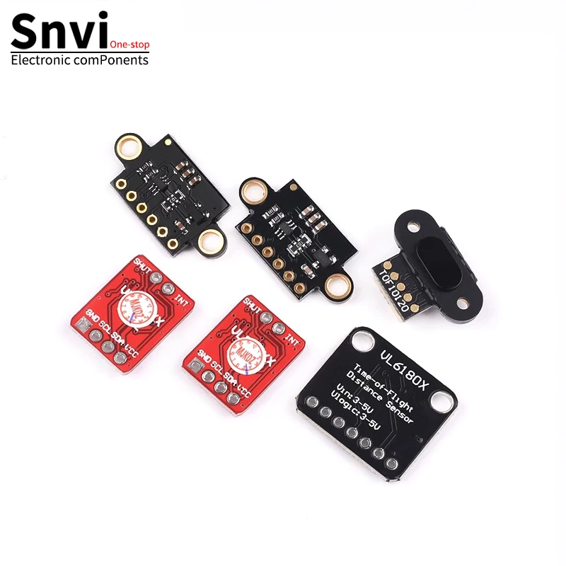 VL53L0X Time-of-Flight (ToF) Laser Ranging Sensor Breakout 940nm GY-VL53L0XV2 Laser Distance Module I2C IIC 3.3V/5V