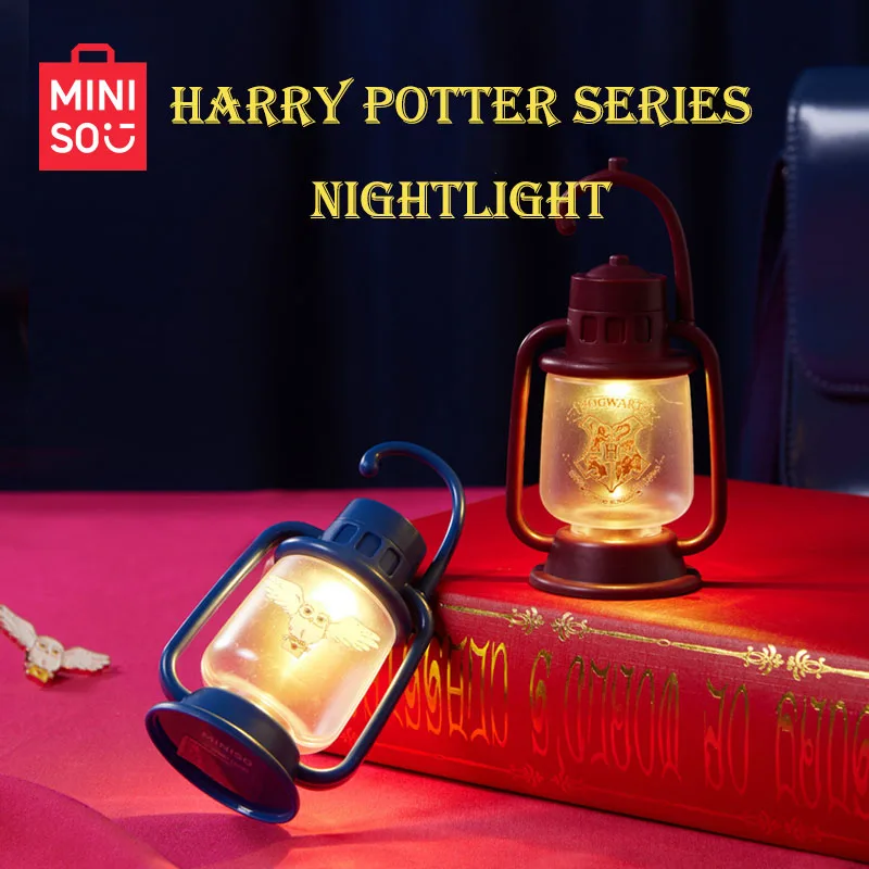 Echte Miniso-producten Harry Potter-serie Perifeer paardenlicht Nachtlampje Slaaplicht Ambiance Desktop Decoratie Slaapkamer