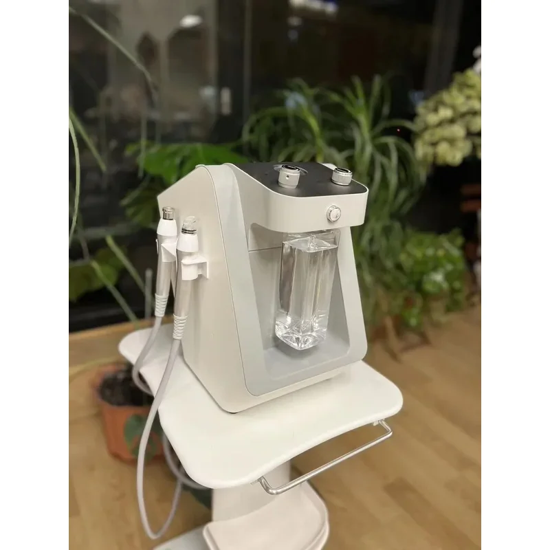 4 في 1 آلة فقاعة صغيرة هيدرو جلدي H2O2 المياه الأكسجين التطهير العميق الوجه رفع أكوا تقشير جهاز للعناية بالوجه سبا استخدام