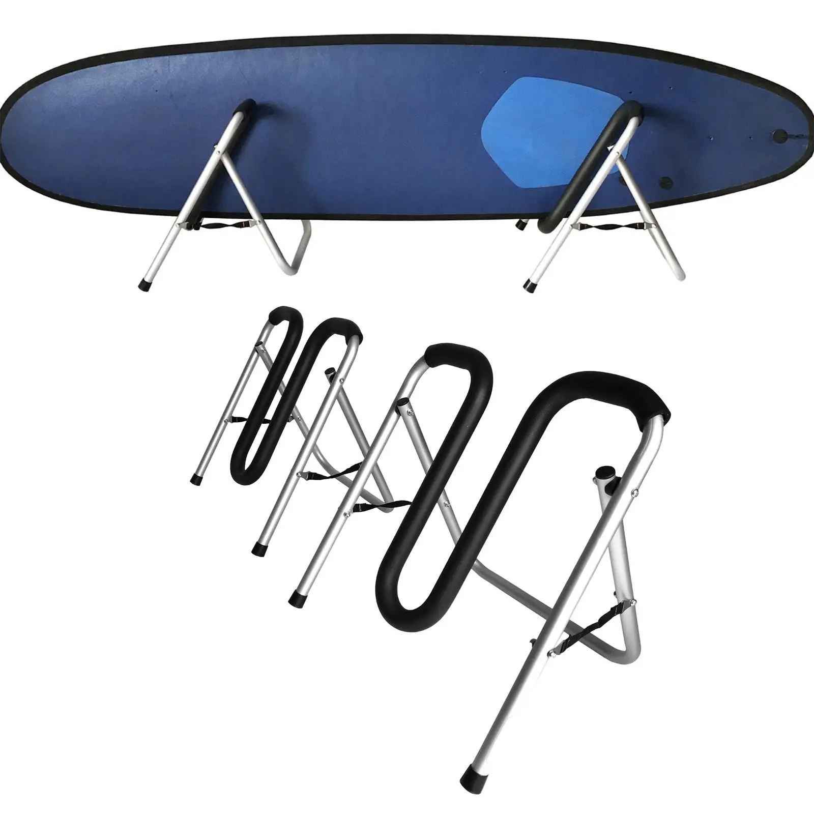 

Surf Board Rack Holds Longboards and Shortboards Surfboard Storage Holder