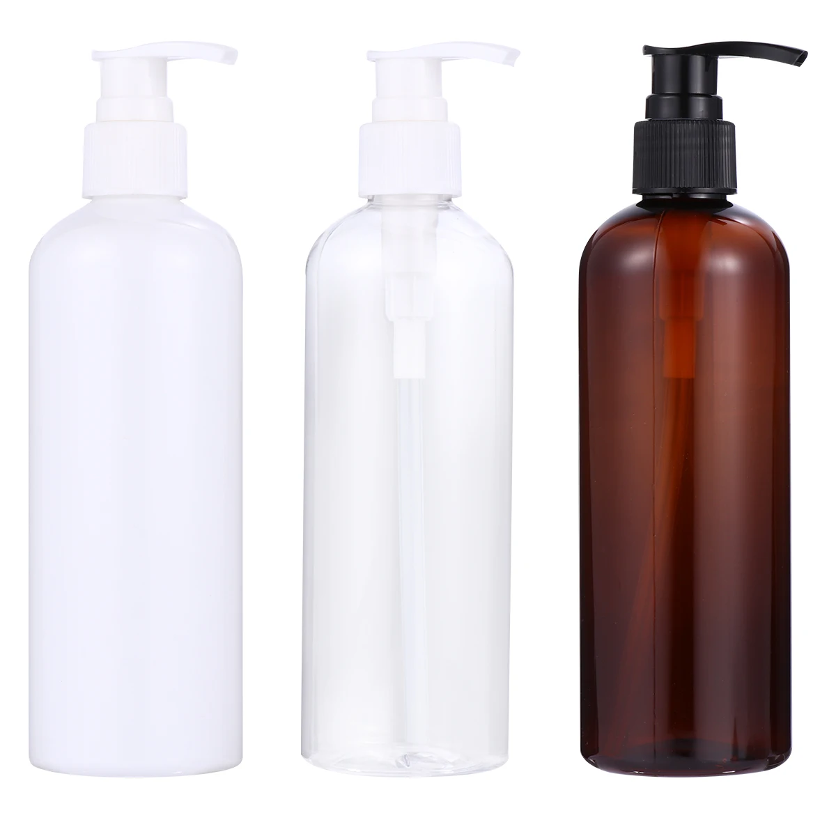 

3 pcs Reusable Eco Friendly Portable Lotion Shampoo Dispensers Pump Bottles Liquid Holder Empty Home Daily Use