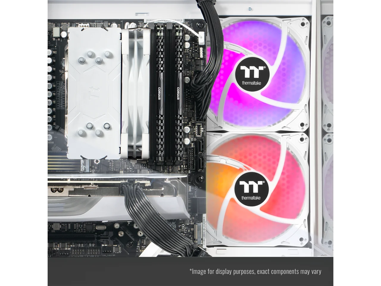 Thermaltake LCGS NE i1470-V170S R4 Gaming Desktop (Intel Core i5-14400F, NVIDIA GeForce RTX 5070, 32GB DDR4 3200Mhz Memory, 1TB NVMe M.2, 850W PSU, Wifi, Windows 11) N17S-B76R-570-LCS