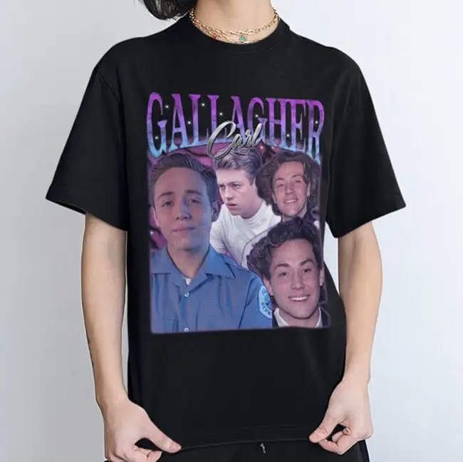 Carl Gallagher Vintage T Shirt Homage Retro 90s Sweater