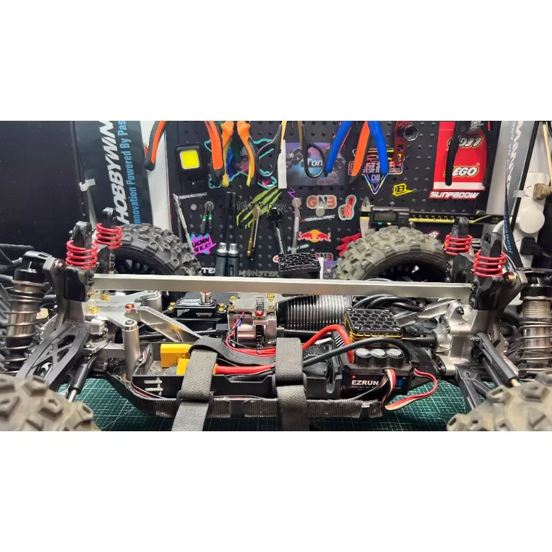 FSR Racing 1/8 Rc voiture arbre d'entraînement en métal pour Shark Monster camion réservoir télécommande voiture mise à niveau et renforcer les pièces accessoires