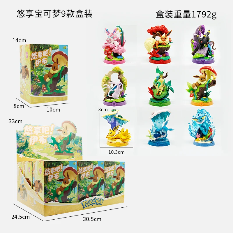 1/9 peças de figura de ação Po - Model Kit Umbreon avaliação e preço