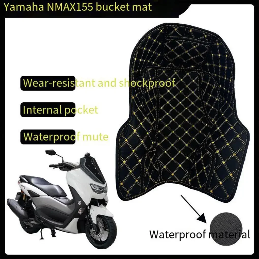 Motorcycle Seat Storage Box Inner Pad Luggage Trunk Liner Protector For Yamaha NMAX155 NMAX 155 2020 2021 2022 2023 2024