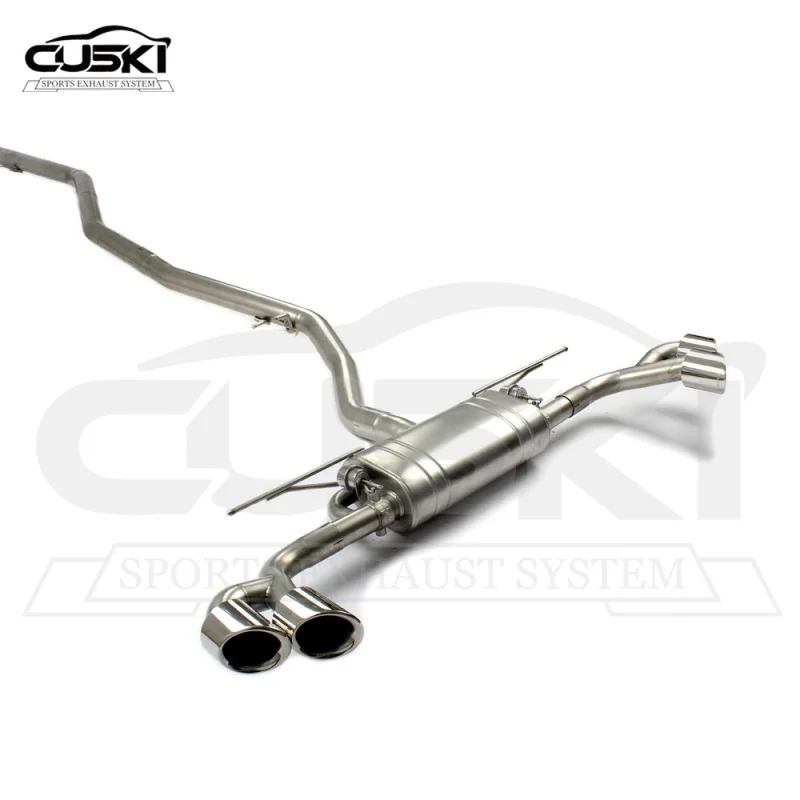 Catback Exhaust for BMW X5 X6 F15 F16 2.0T 2009-2017 Stainless Steel Valve Control Exhaust System Midification