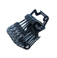1/2/5pcs Outdoor Backpack Carabiner Multifunctional Print D Ring Spring Hook Metal Water Bottle Clip Aluminum Quick Release 5