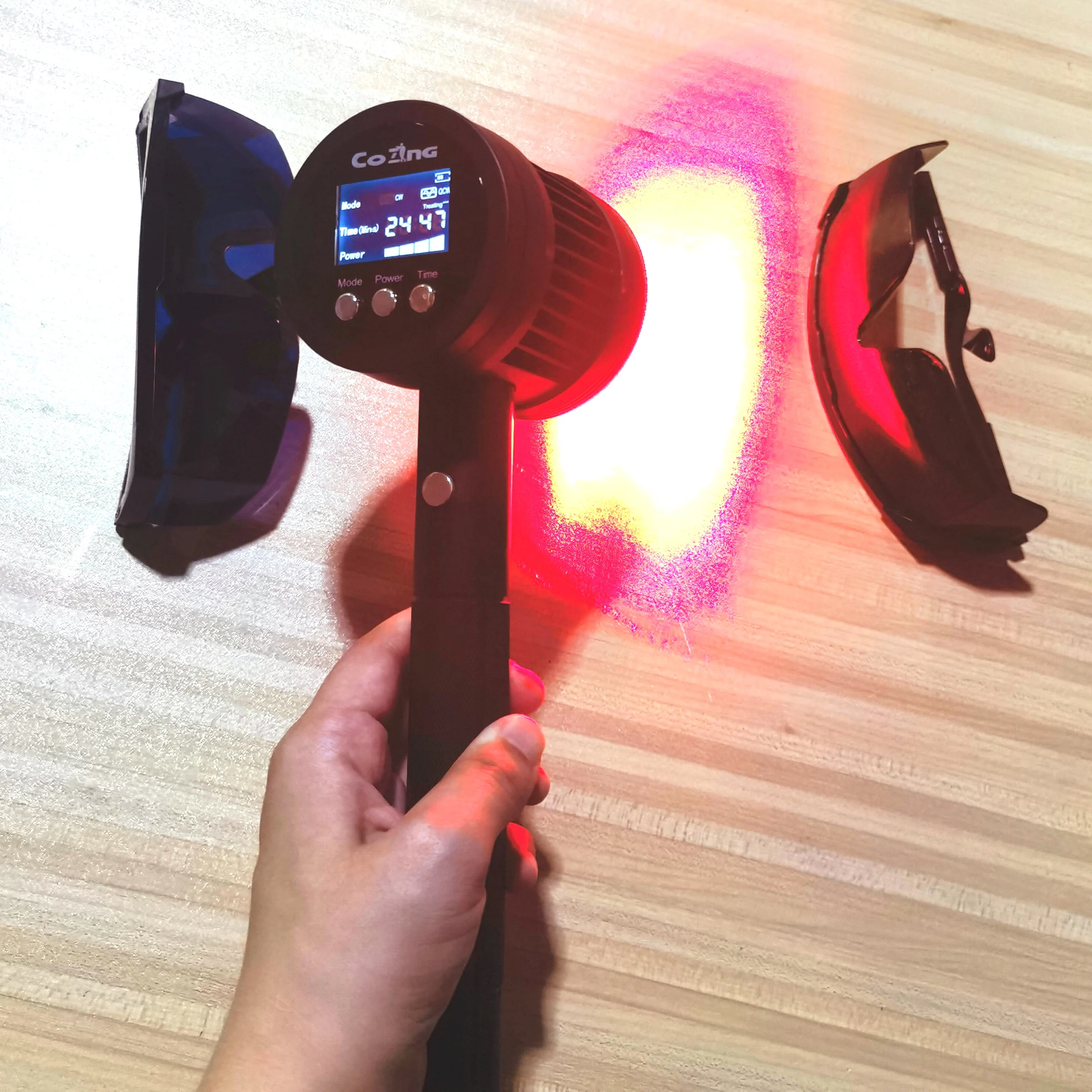 

Fast Shipping! 1295mW Laser Massager Machine 25 Diodes Wireless Portable for Home Use Pain Management Device