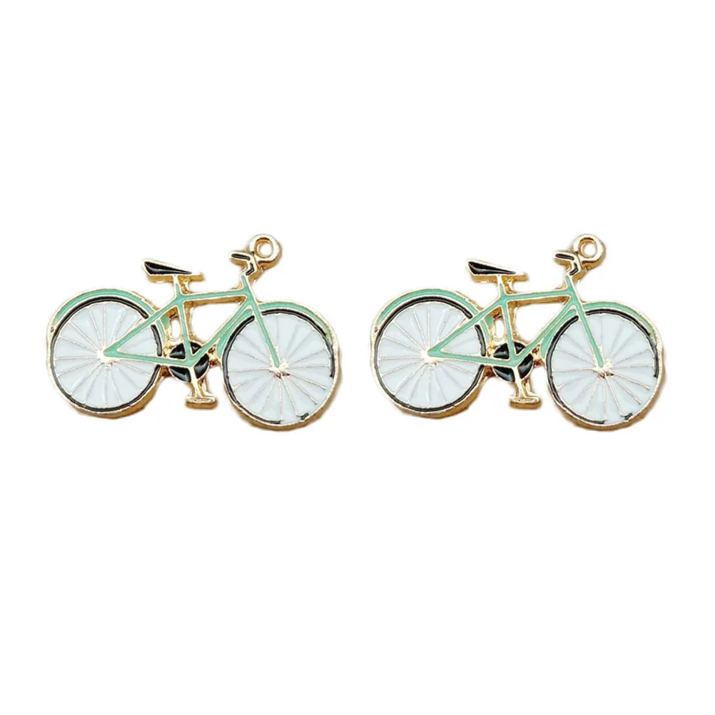 

10 шт., подвеска для велосипеда, набор подвесок «сделай сам», креативные ремесленные подвески для брелка, украшение для сумки для мобильного телефона, уникальные идеи подарков