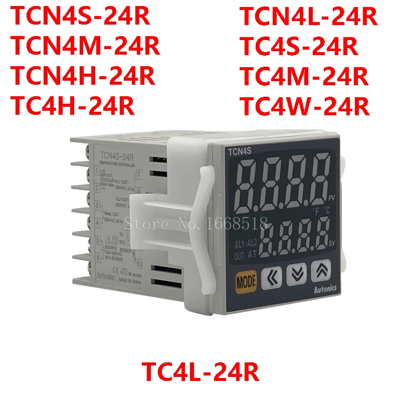 Digital Temperature Controller sensor TCN4S-24R TCN4M-24R TCN4H-24R TCN4L-24R TC4S-24R TC4M-24R TC4H-24R TC4L-24R