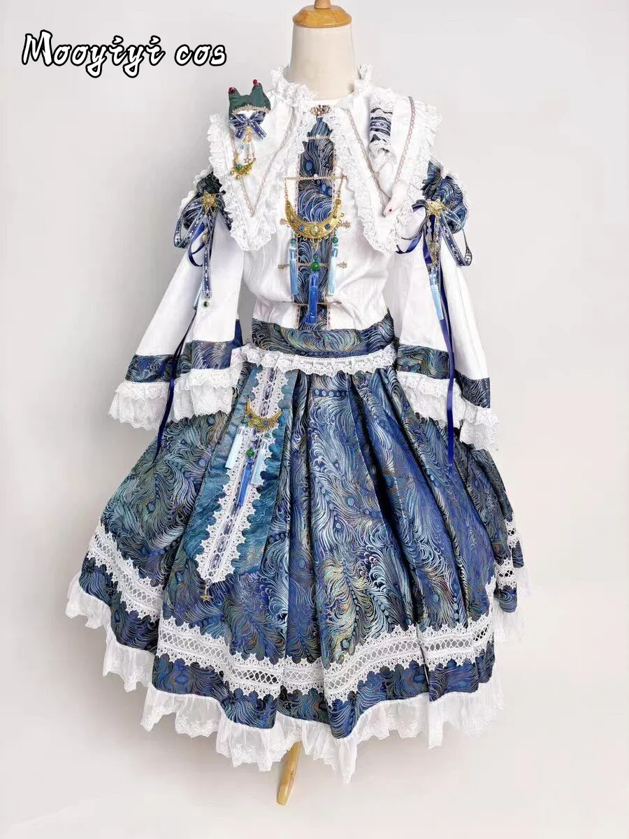 

Mooyiyi cos Kochiya Sanae Косплей Костюм Хэллоуин Рождество Ролевая вечеринка Комикс Женское платье Touhou индивидуальный проект