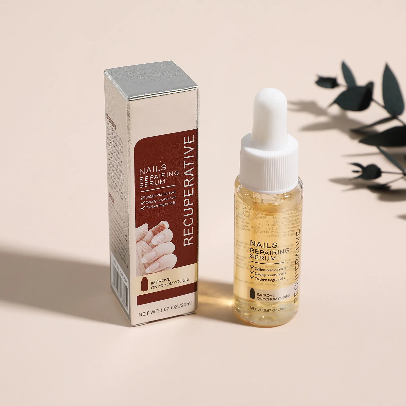 

1Pcs Nail Repairing Nail Treatment Liquid Nourishing Softening Solution Onychomycosis Care Moisturizer Strengthening