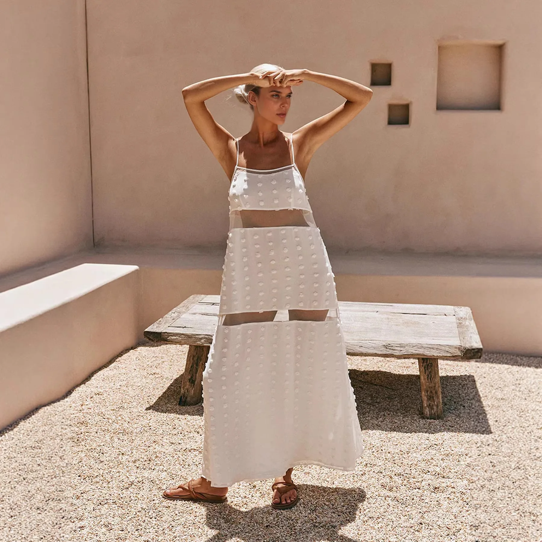 

New Cross-Border Foreign Product For Amazon And : Chiffon Top Cover Up Cardigan Beach S