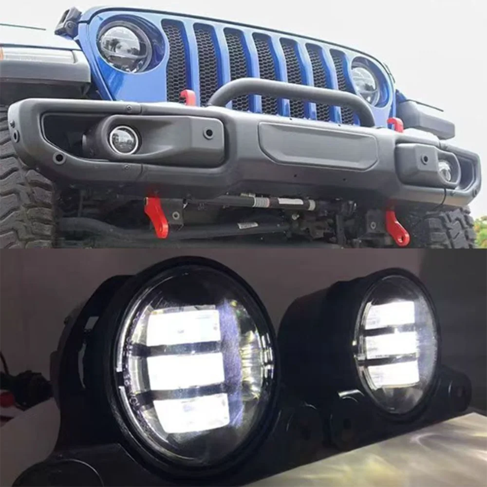 

Противотуманные фары SXMA J174, передние указатели поворота (10-я годовщина), 1 пара, ABS, для Jeep JK Wrangler, дополнительные рабочие фары для вождения