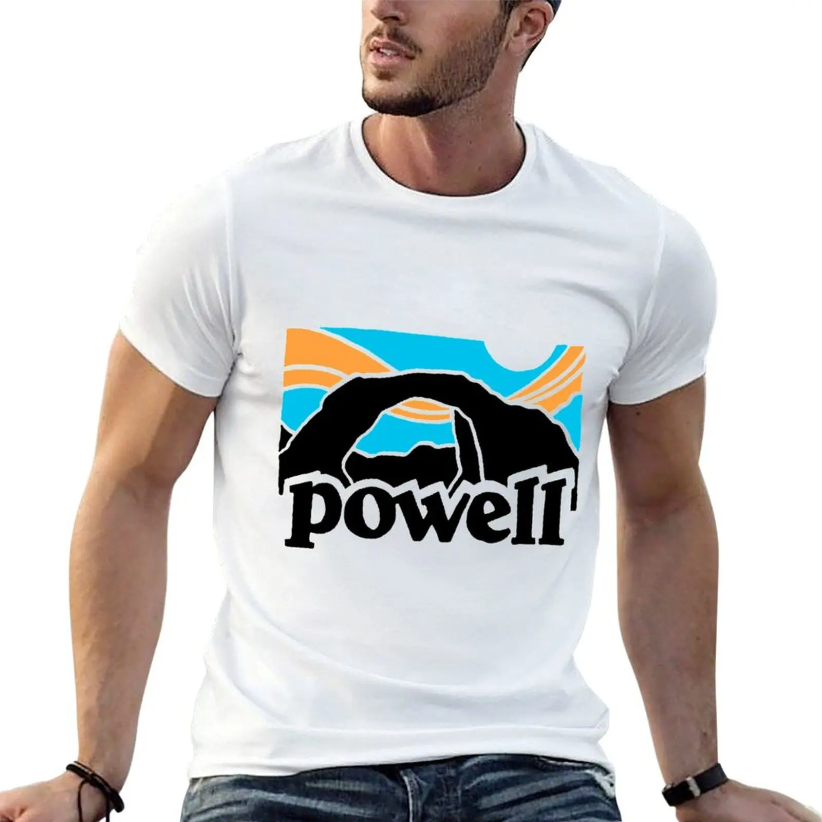 

Lake Powell Vintage Lake Powell T-Shirt man t shirt cotton high quality t shirts with prints T-Shirt