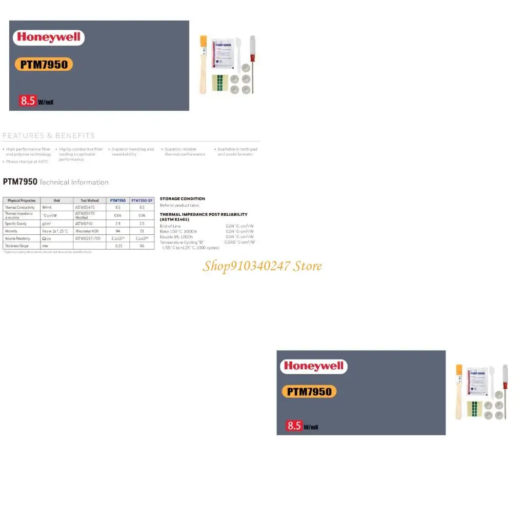 

Q22A PTM7950 Термопаста: силиконовая охлаждающая подставка с фазовым переходом для нагревателя графического процессора
