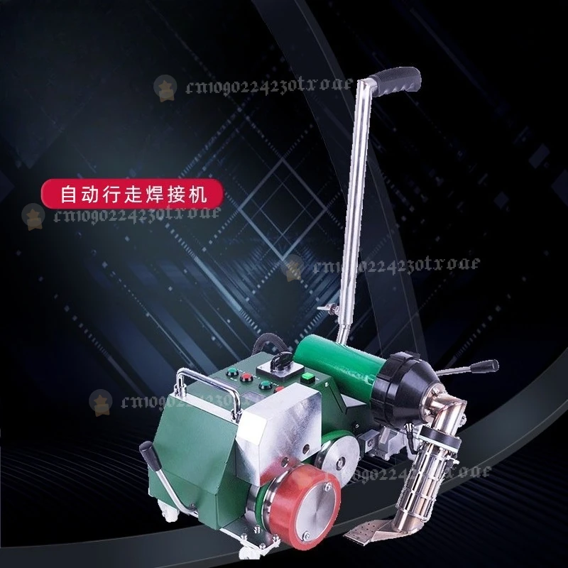 Banner Welder PVC Membrane Tarpaulin Automatic Walking Heat Sealing Welding Machine Advertising Cloth Film Splicing 30MM