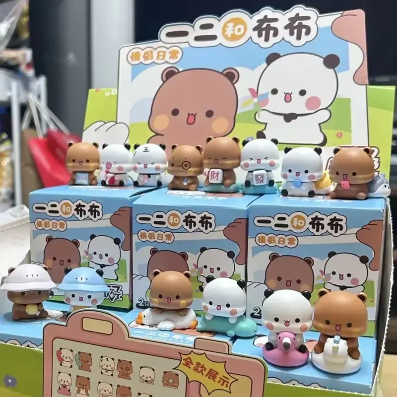 Genuine Yier Bubu Dudu Blind Box Daily Life Series Collectible Kawaii Mini Figure Desk Decor Ornament Surprise Birthday Gift