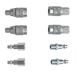 Air Hose Connector,1/4 NPT American Pneumatic Connector, Quick Connector, Compressor Accessories,  American Standard
