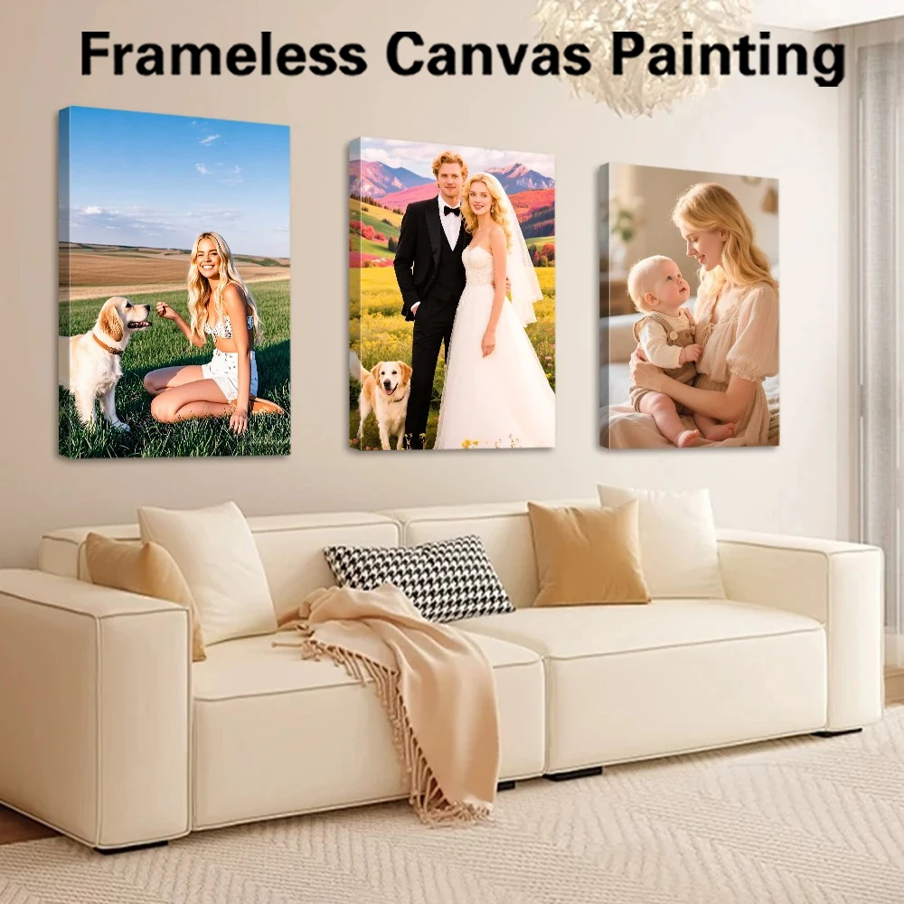 1Pc Frameless Perso…