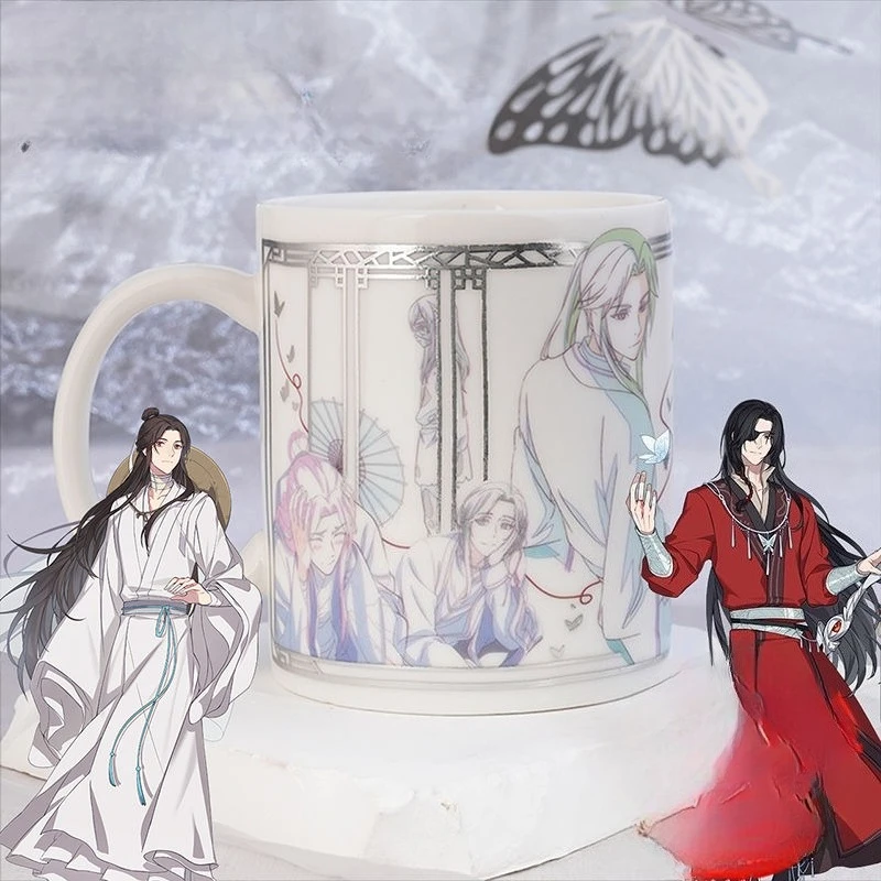 جديد السماء الرسمية نعمة شيه ليان هوا تشنغ الكرتون ثنائي الأبعاد الإبداعية القدح شخصية أنيمي الطرفية كوب سيراميك #2