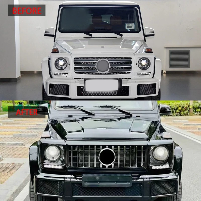 メルセデスベンツGクラスW463 フロントバンパー グリル 2004-2018
