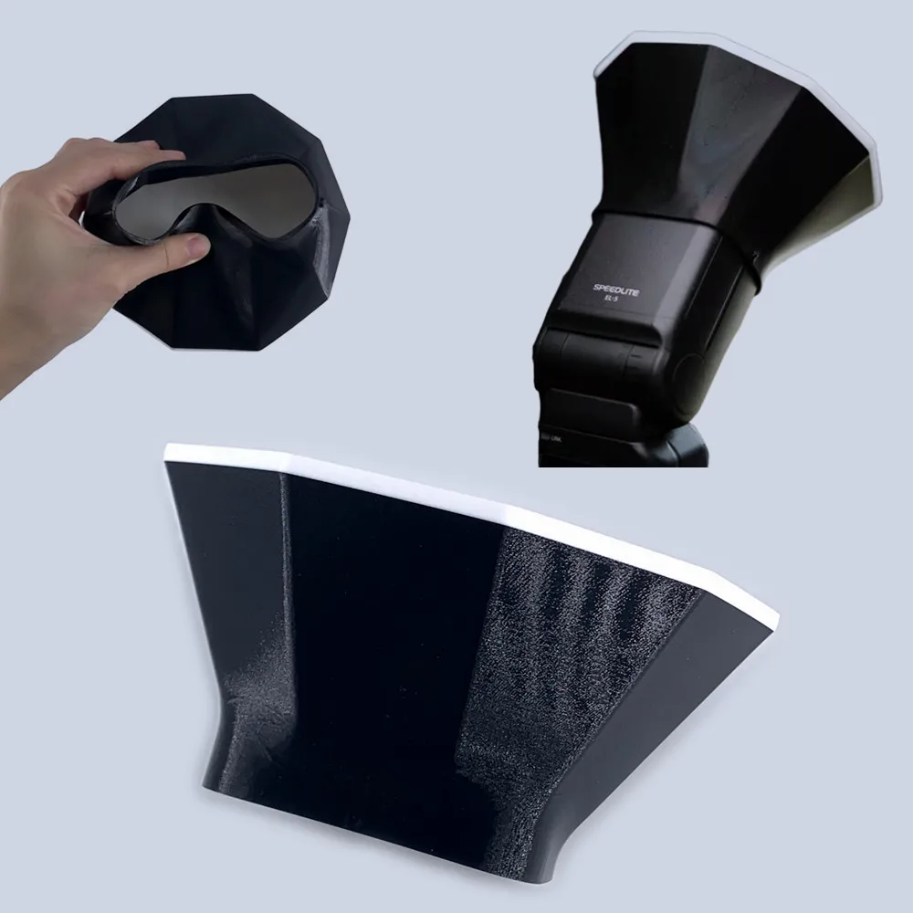 EL5 Flash Diffuser Softbox Bounce Reflector Cover for Canon Speedlite EL-5 EL5 Camera Photography Light Modifier Accessories - view 5