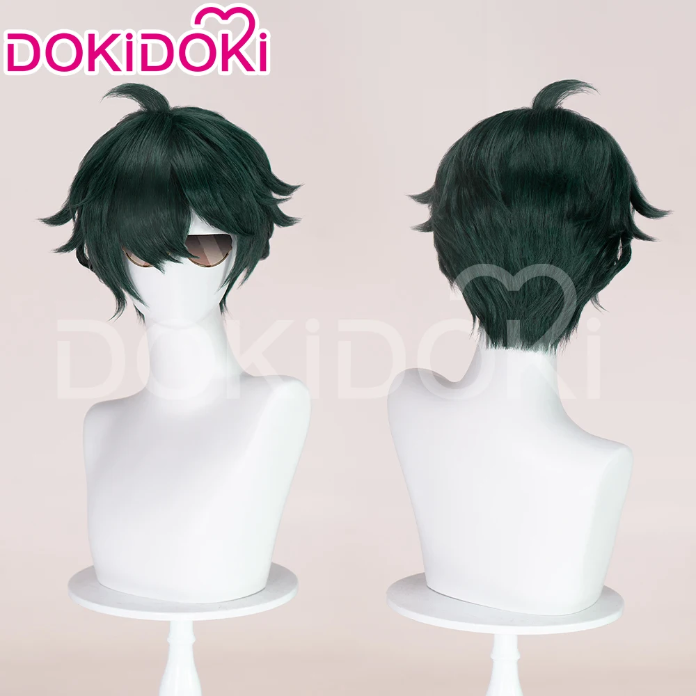 Lighter Wig Game Zenless Zone Zero Cosplay DokiDoki Men 32cm Short Hair ZZZ Sons of Calydon Lighter Cosplay Free Wig Christmas