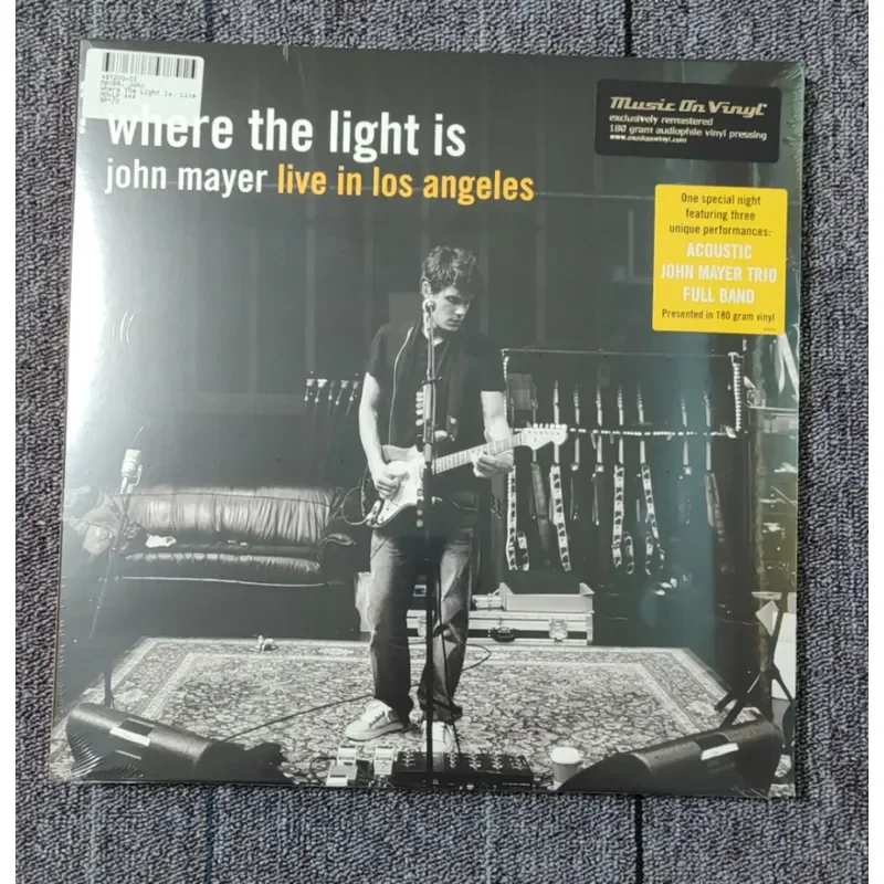 

John Mayer Live In Los Angeles 4LP Vinyl Record for John Mayer